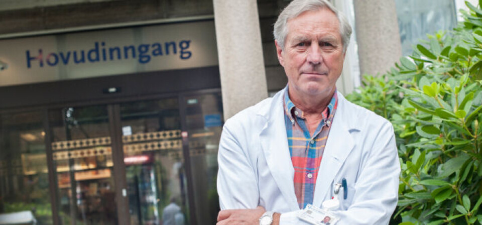 TAR TID: Det nye systemet er bra, men fra medikamentet er godkjent til vi vet om det skal brukes, tar det to år, sier professor Ole-Erik Iversen. Foto: Helga Maria Sulen Sund