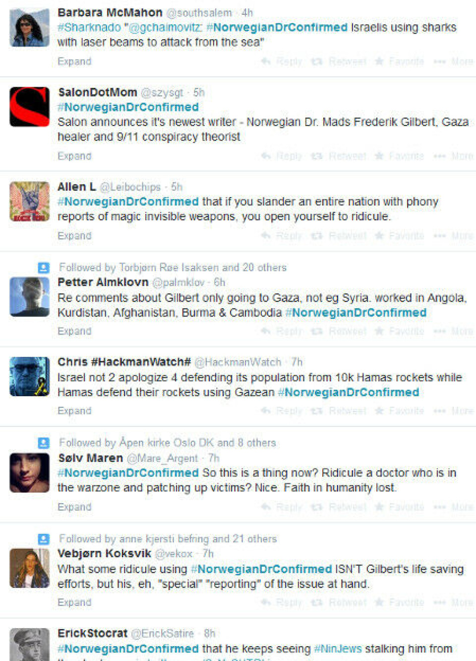 Ny Twitter-trend håner Gilbert