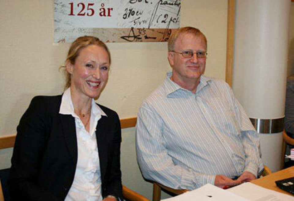 Gjessing blir legepresident Foto: TOPPLEDELSEN: Fra 1. september skal Hege Gjessing og Trond Egil Hansen lede Legeforeningen. Foto: Lise B. Johannessen, Legeforeningen