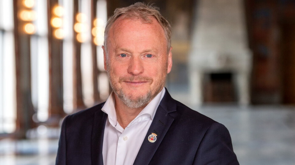 KRITISK: Byrådsleder Raymond Johansen er svært kritisk til statens sykehusplaner for hovedstaden. Nå har han sammen med byutviklingsbyråd Hanne E. Marcussen sendt en krass uttalelse til regjeringen. Foto: Oslo kommune/Sturlason