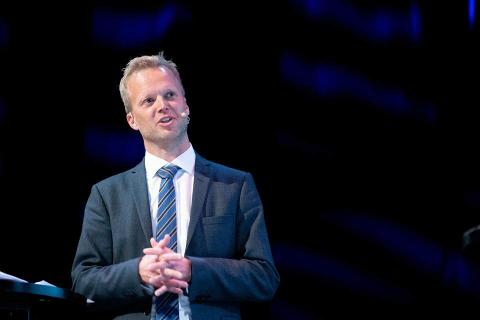 NY JOBB: Leif Rune Skymoen skal lede bransjeforeningen LMI. Her er han avbildet under DM Arena Helsedagen 2020 på Latter i Oslo. Foto: Vidar Sandnes NY JOBB: Leif Rune Skymoen skal lede bransjeforeningen LMI. Her er han avbildet under DM Arena Helsedagen 2020 på Latter i Oslo. Foto: Vidar Sandnes