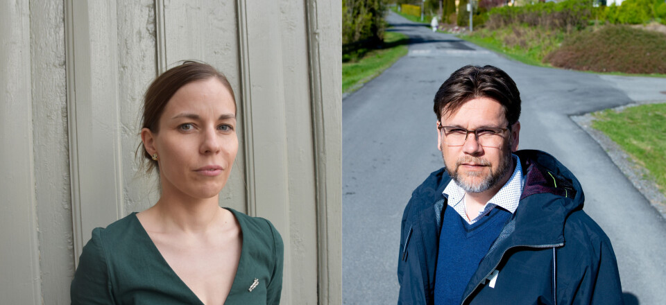 PLANLEGGER STREIK: Leder Nils Kristian Klev i Allmennlegeforeningen (t.h.) og Kristin Kornelia Utne i Yngre legers forening organiserer leger som jobber på legevakt. Foto: PLANLEGGER STREIK: Leder Nils Kristian Klev i Allmennlegeforeningen (t.h.) og Kristin Kornelia Utne i Yngre legers forening organiserer leger som jobber på legevakt. Foto: