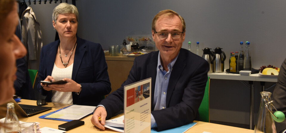 LEDER: Leder av Beslutningsforum og administrerende direktør i Helse Nord, Lars Vorland. Foto: Per Corneliussen