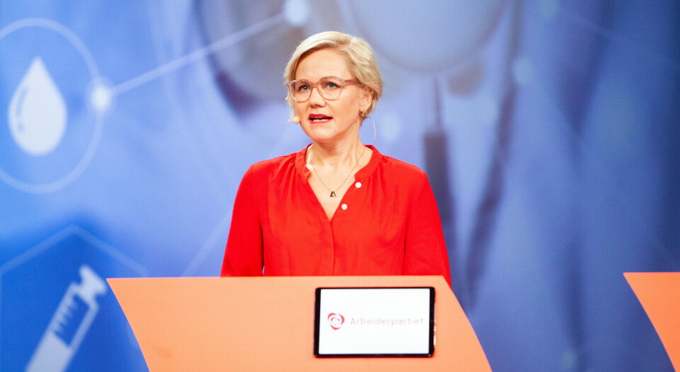 KREVENDE: – Det er et enormt omstillingsprosjekt som krever mye fra alle som deltar, sa helse- og omsorgsminister Ingvild Kjerkol om Helseplattformen tirsdag. Her avbildet under Arendalsuka i august. Foto: Lars Brock Nilsen KREVENDE: – Det er et enormt omstillingsprosjekt som krever mye fra alle som deltar, sa helse- og omsorgsminister Ingvild Kjerkol om Helseplattformen tirsdag. Her avbildet under Arendalsuka i august. Foto: Lars Brock Nilsen