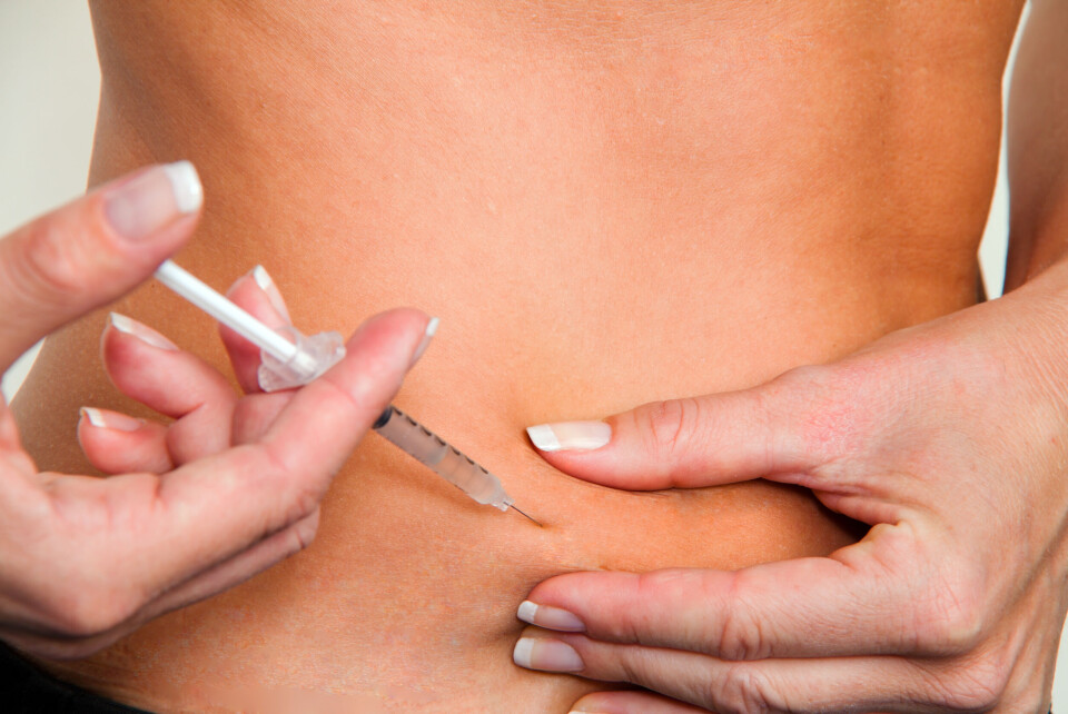 BLÅ RESEPT: Voksne, ungdom og barn ned til ett år med type 1-diabetes har mulighet til å få medikamentet på blå resept. Foto: Colourbox
