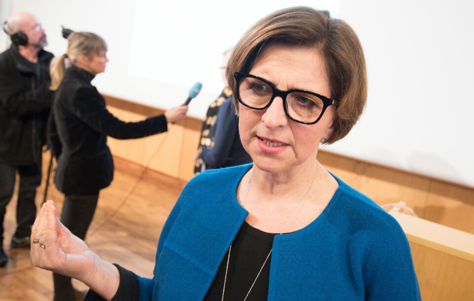 Forbundsleder i Norsk Sykepleierforbund (NSF), Eli Gunhild By. Arkvifoto. Foto:
