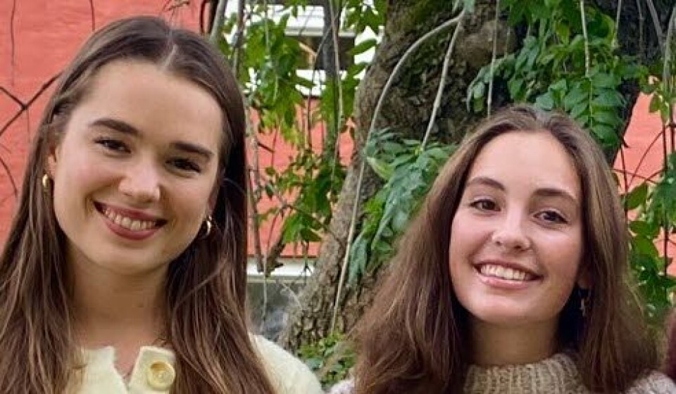 Amanda Hylland Spjeldnes og Ida Sofie Rettedal Skjæveland