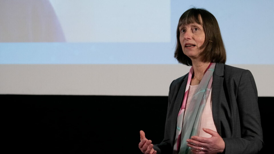 KREFTTALL: Direktør ved Kreftregisteret Giske Ursin la onsdag frem kreftstatistikk fra 2021. Foto: DM arkiv / Vidar Sandnes Foto: KREFTTALL: Direktør ved Kreftregisteret Giske Ursin la onsdag frem kreftstatistikk fra 2021. Foto: DM arkiv / Vidar Sandnes Foto: