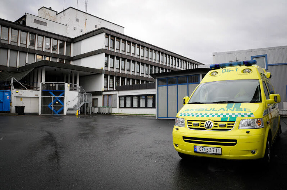 ORANGE: UNN Narvik går i orange beredskap. Foto: ORANGE: UNN Narvik går i orange beredskap. Foto: