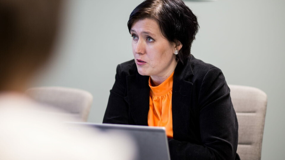 – En så stor endringsprosess vil skape noe motstand, det er vi forberedt på, sier Nina Kongshaug til Dagens Medisin. Foto: Guro Kulset Merakerås – En så stor endringsprosess vil skape noe motstand, det er vi forberedt på, sier Nina Kongshaug til Dagens Medisin. Foto: Guro Kulset Merakerås