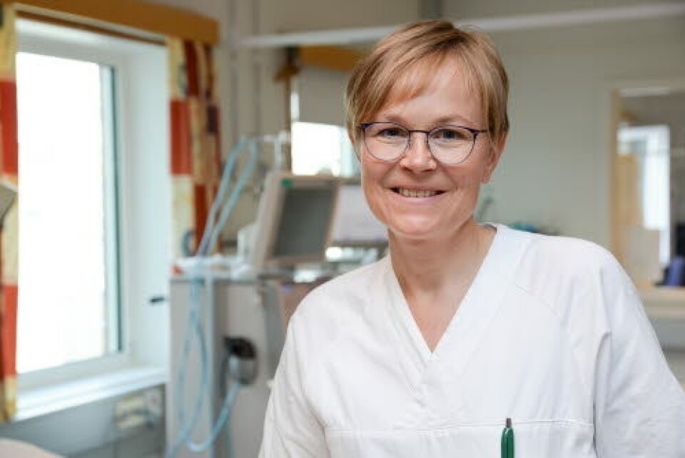 DILEMMA: Nefrolog Marit Dahl Solbu skulle ønske at pasientene i Finnmark fikk tilbud om dialyse der de bor, men ser også utfordringene.
            
                Foto: Jan Fredrik Frantzen, UNN