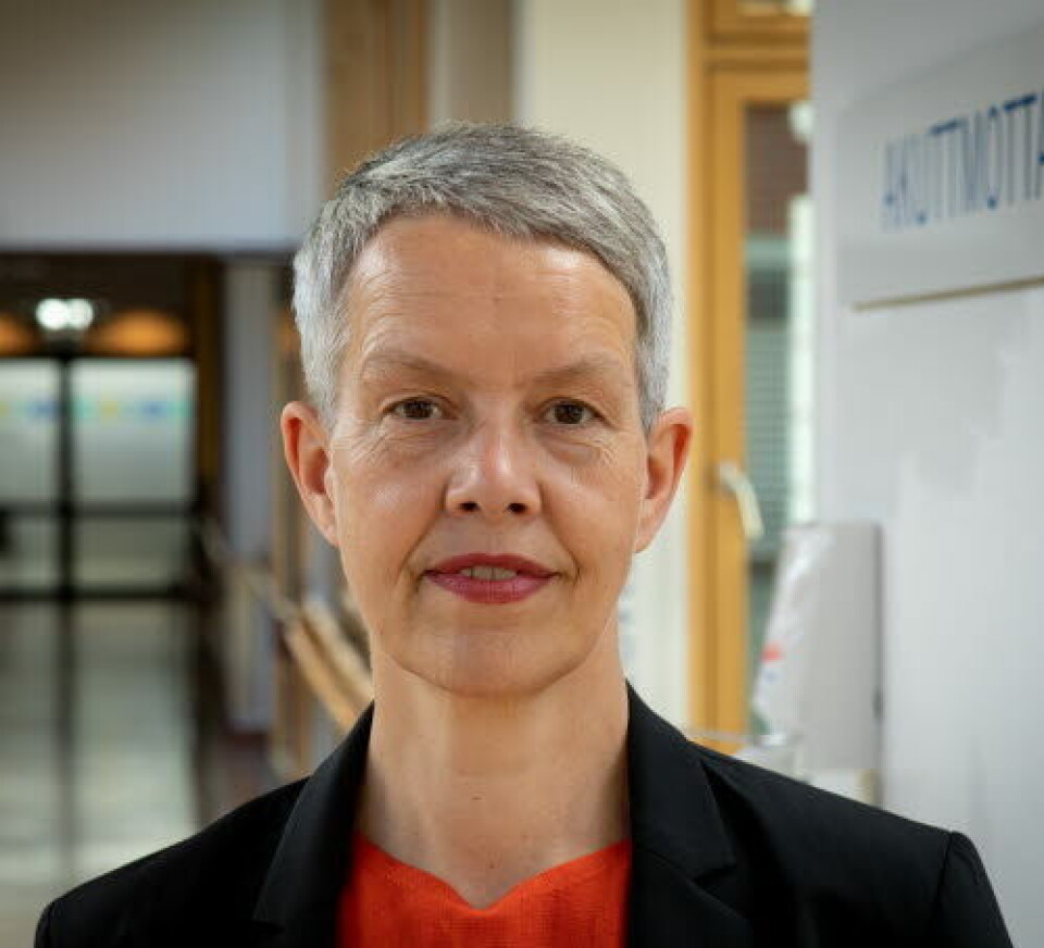 SIER FRA: Styreleder Ingunn Moser ved Diakonhjemmet sykehus peker på at ettersom sykehuset er organisert som et aksjeselskap, har hun en handlingsplikt.
Foto: Pål A. Berg