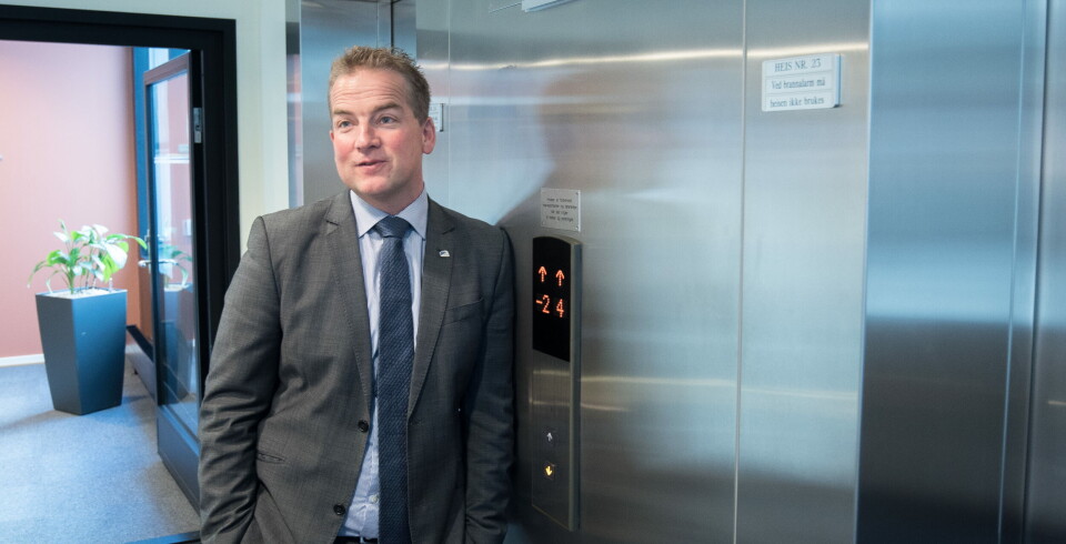 STILLER KRITISK SPØRSMÅL: – Bent Høie tåler godt at jeg utfordrer ham litt, sier Høyres Sveinung Stensland. Arkivfoto: Dagens Medisin Foto: