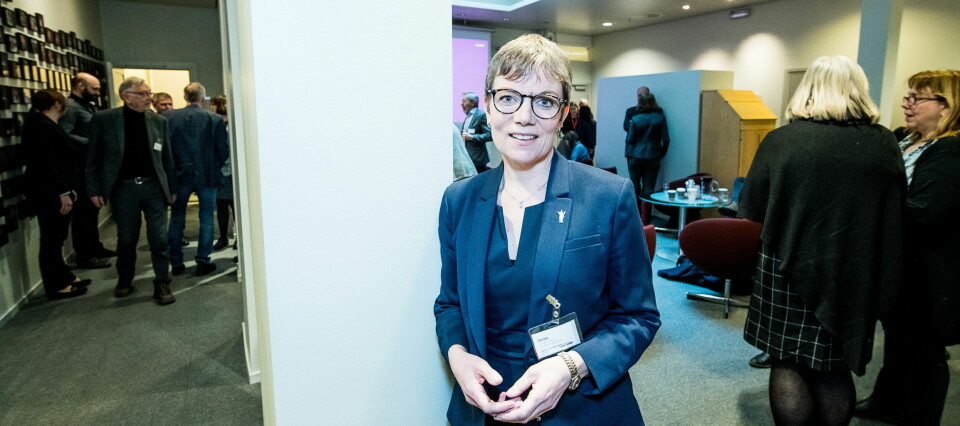KREVENDE: Legepresident Marit Hermansen sier forhandlingene har vært krevende.  Foto: Vidar Sandnes