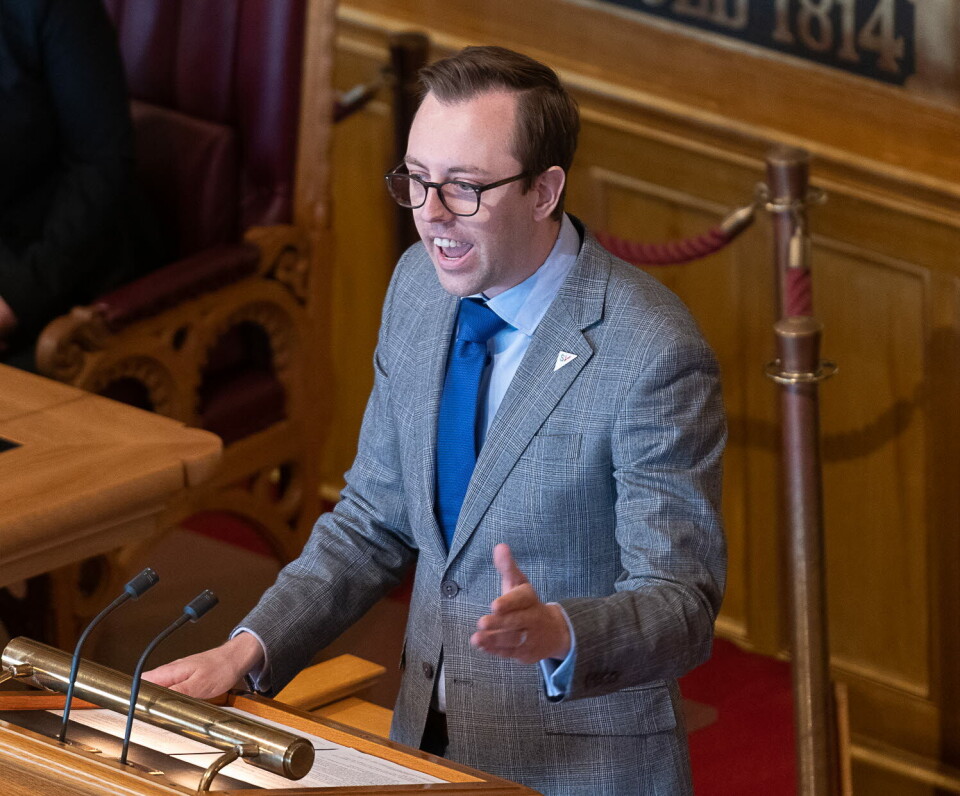 Nicholas Wilkinson er helsepolitisk talsperson for SV. Foto: Nicholas Wilkinson er helsepolitisk talsperson for SV. Foto: