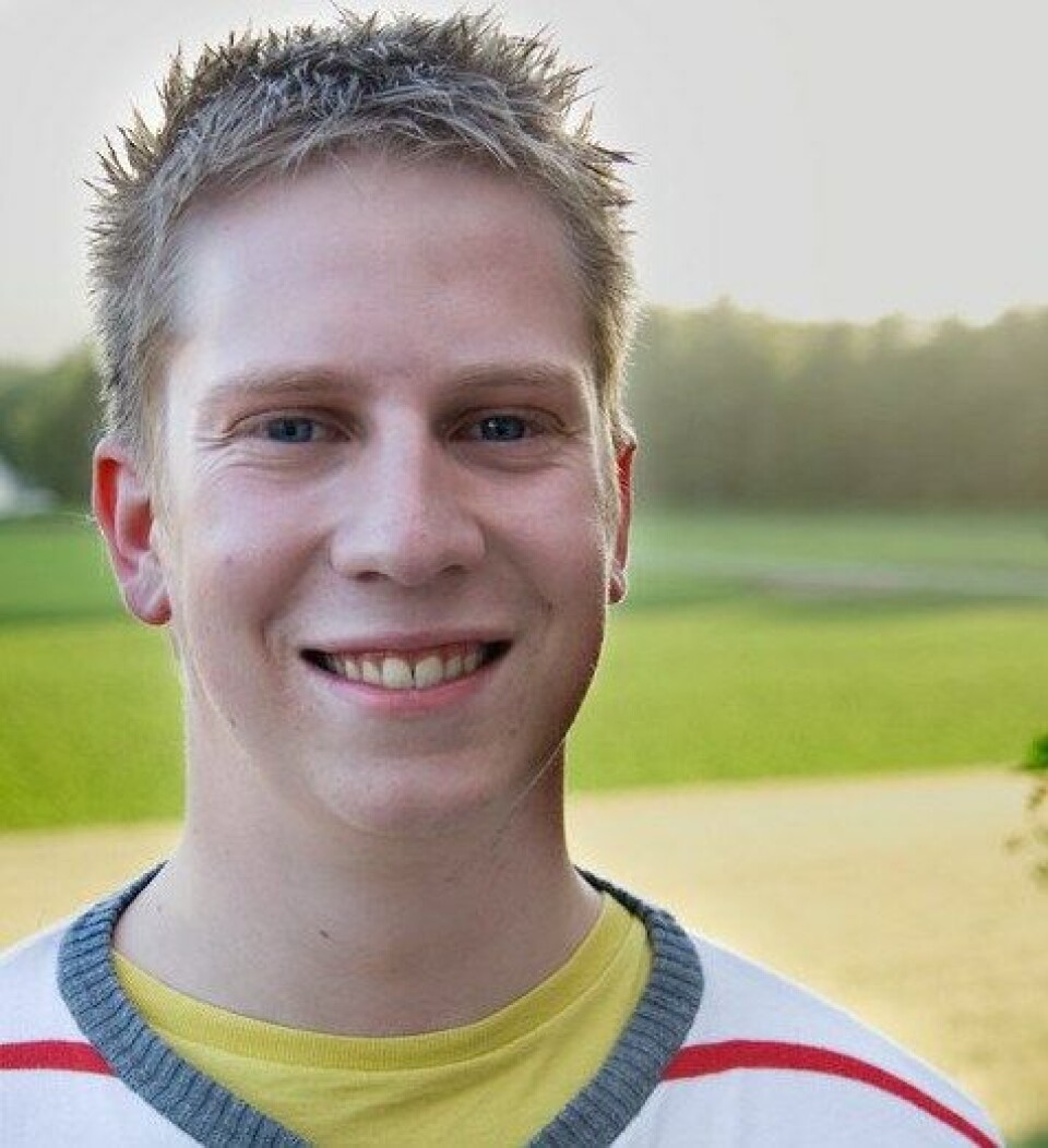 TALSPERSON: Ole Christian Fredriksen snakker på vegne av studentene. – I praksis betyr dette at vi må bruke et helt år ekstra på utdanningen vår, sier han.
Foto: Privat
