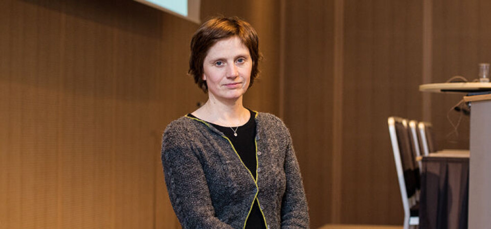 – REALISTISK: Kjersti Toppe (Sp) viser til en lignende reform som er gjennomført i Skottland, og mener Senterpartiets foreslåtte sykehusreform er realistisk. Foto: Rune Thorstein