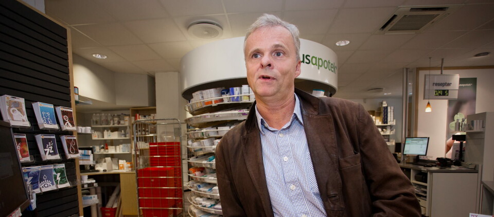 KRITISKE TIL FORSLAG: – Vi har forståelse for at myndighetene trenger flere og sterkere virkemidler for å motvirke legemiddelmangel, men deler av forslaget er for inngripende og ensidig rettet mot apotek- og grossistdelen av forsyningskjeden, sier Per T. Lund i Apotekforeningen. Arkivfoto: Anette Andresen Foto:
