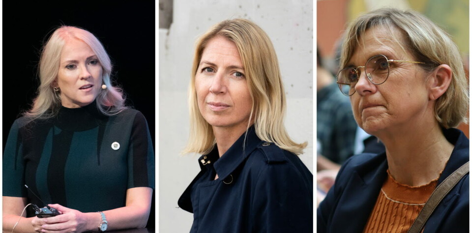 SAMLET FRONT: Lill Sverresdatter Larsen (Norsk Sykepleierforbund), Mina Gerhardsen (Nasjonalforeningen for folkehelsen) og Lilly Anne Elvestad (Funksjonshemmedes Fellesorganisasjon) er kritiske til budsjettkuttet. Foto: Vidar Sandnes/Nasjonalforeningen for folkehelsen/Julie Kalveland SAMLET FRONT: Lill Sverresdatter Larsen (Norsk Sykepleierforbund), Mina Gerhardsen (Nasjonalforeningen for folkehelsen) og Lilly Anne Elvestad (Funksjonshemmedes Fellesorganisasjon) er kritiske til budsjettkuttet. Foto: Vidar Sandnes/Nasjonalforeningen for folkehelsen/Julie Kalveland