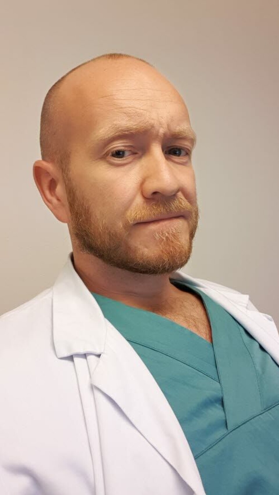 Håkon Langvatn, lege og phd. ved ortopedisk avdeling ved St. Olavs hospital Håkon Langvatn, lege og phd. ved ortopedisk avdeling ved St. Olavs hospital