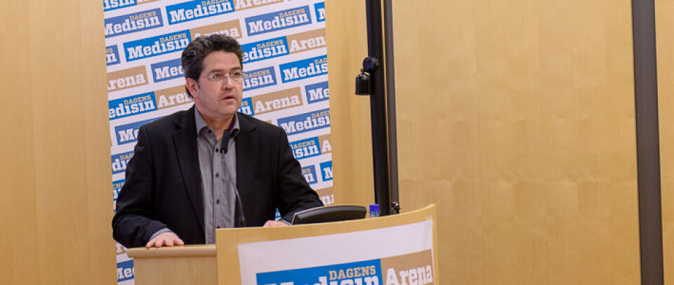 Dan Atar på Dagens Medisin Arena 6. mars 2013. Foto: