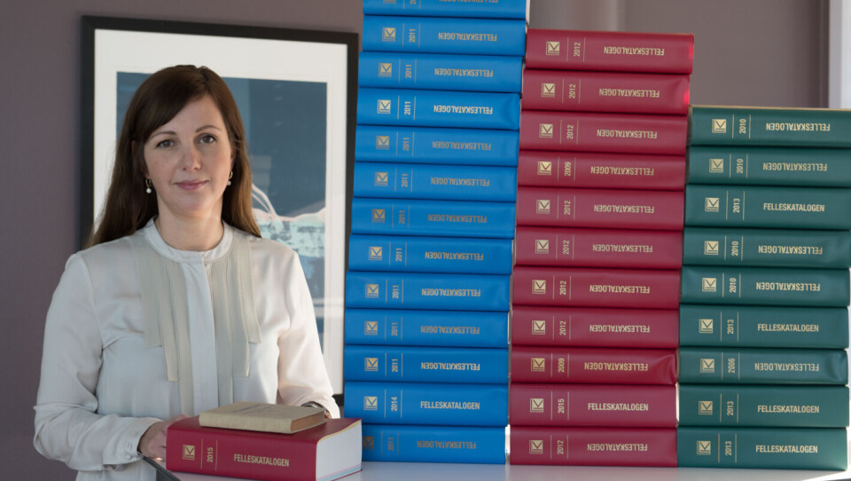 KUTTER GRATISKATALOG: Bente By Jansen starter utfasingen av Felleskatalogen på papir.
Foto: Per Corneliussen KUTTER GRATISKATALOG: Bente By Jansen starter utfasingen av Felleskatalogen på papir.
Foto: Per Corneliussen