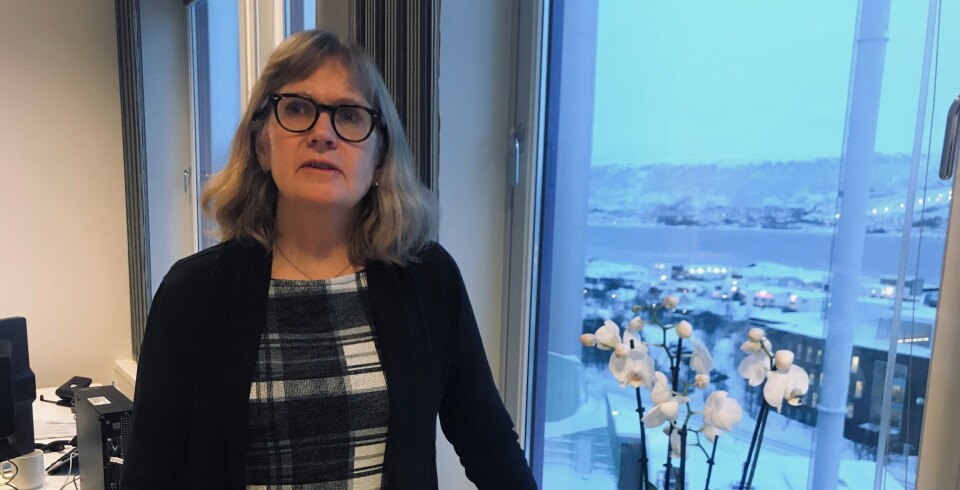 – Nå har vi en nasjonal kapasitetsutfordring knyttet til helikoptrene slik at det er usikkert om vi kan få et enda et reservehelikopter hvis noe nå skulle skje med de maskinene vi har, sier administrerende direktør ved UNN, Anita Schumacher. Arkivfoto. Foto: