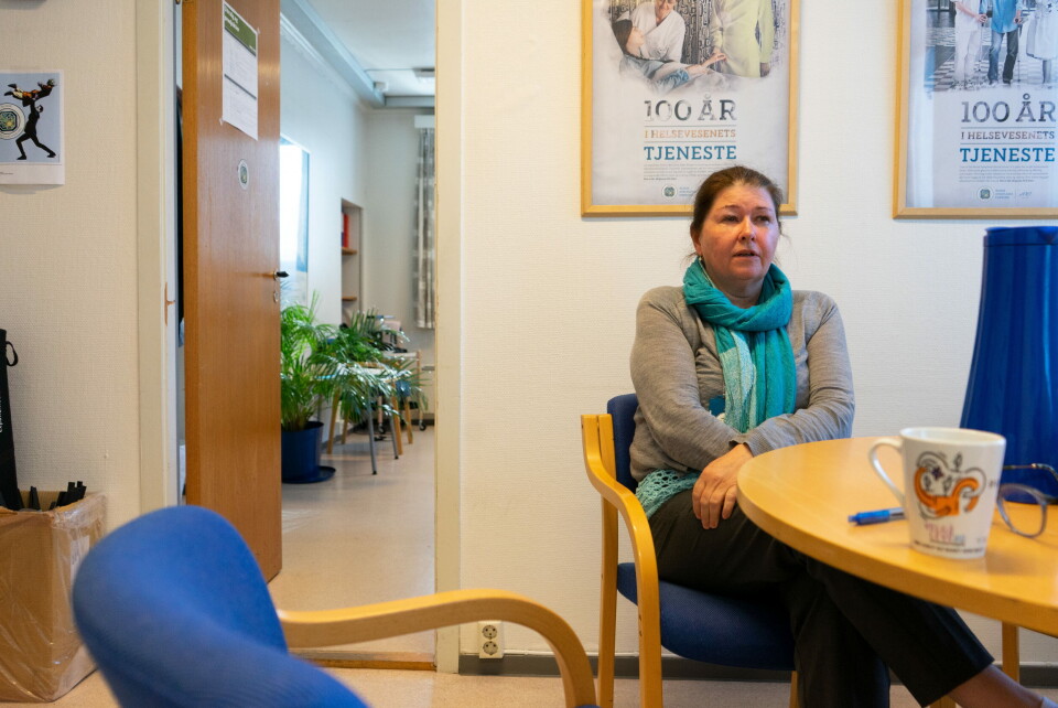 LÆRDOM: Mette Øfstegaard i Norsk sykepleierforbund sier at hun hører at det sies at man skal «lære av Østfold». Men hun er redd for at også det nye sykehuset i Stavanger blir for lite. Foto: Julie Kalveland LÆRDOM: Mette Øfstegaard i Norsk sykepleierforbund sier at hun hører at det sies at man skal «lære av Østfold». Men hun er redd for at også det nye sykehuset i Stavanger blir for lite. Foto: Julie Kalveland
