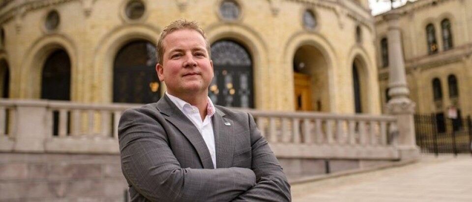 Sveinung Stensland (H). Arkivfoto Foto: