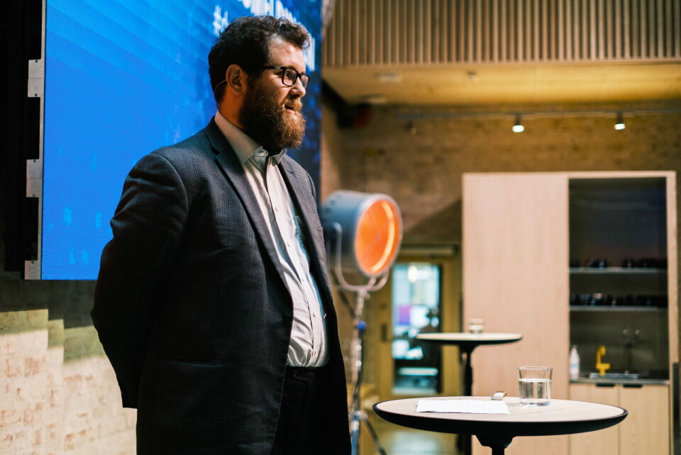 Statssekretær Karl Kristian Bekeng (Ap) holdt innlegg på DM Arena om prioriteringsmeldingen torsdag. Foto: Ole Gunnar Onsøien Statssekretær Karl Kristian Bekeng (Ap) holdt innlegg på DM Arena om prioriteringsmeldingen torsdag. Foto: Ole Gunnar Onsøien