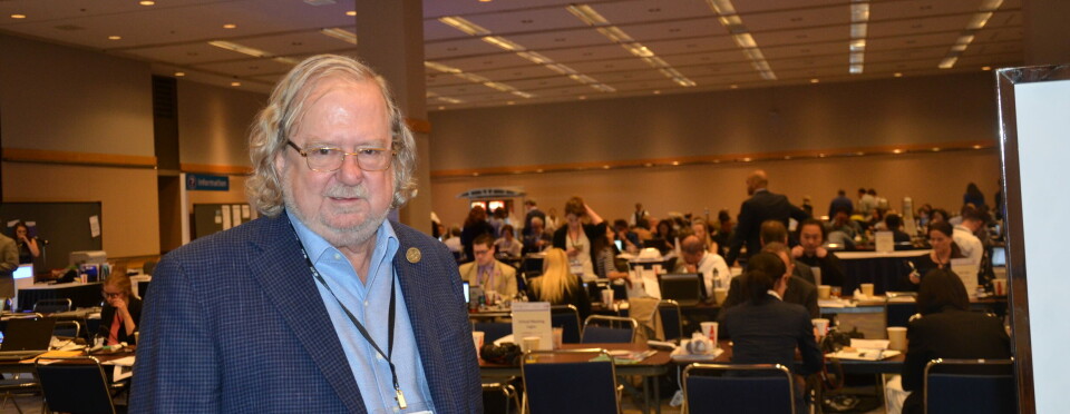 Dagens Medisin har tidligere møtt James Allison på kreftkongressen ASCO i Chicago. Det var nettopp på denne kongressen i år, at det norske selskapet signerte kontrakt med nobelprisvinneren. Arkivfoto. Foto:
