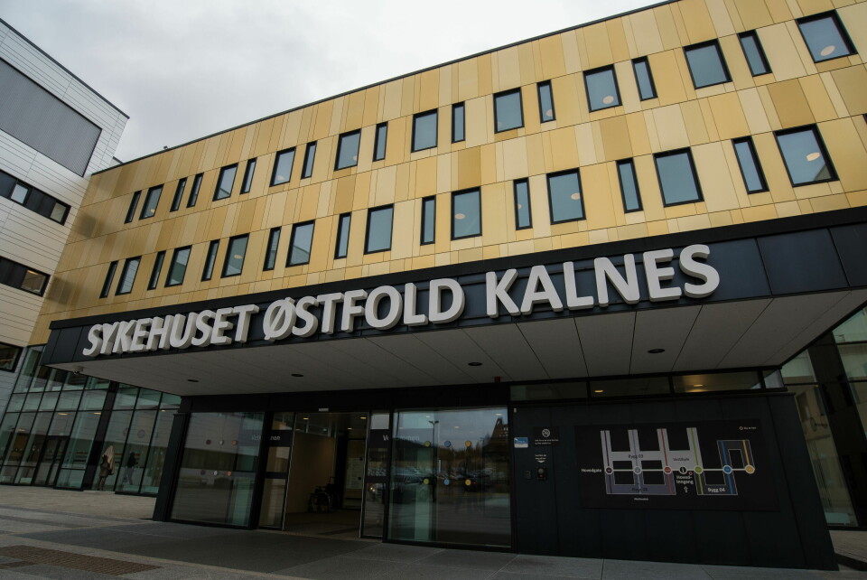 RØDE TALL: Sykehuset Østfold har budsjettert for 50 millioner i minus i 2023. Foto: Vidar Sandnes