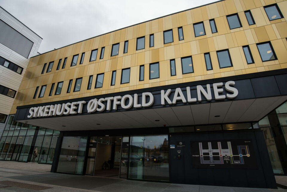 RØDE TALL: Sykehuset Østfold har budsjettert for 50 millioner i minus i 2023. Foto: Vidar Sandnes RØDE TALL: Sykehuset Østfold har budsjettert for 50 millioner i minus i 2023. Foto: Vidar Sandnes