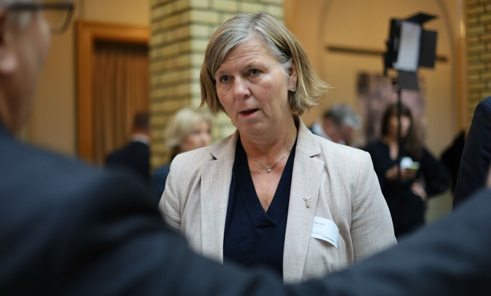 HAR SKAPT USIKKERHET: Anne-Karin Rime sier at foreningen har tatt utgangspunkt i tilbakemeldinger fra fagmiljøene om hvordan forståelsen av regelverket slår ut. – Dette har skapt usikkerhet og oppleves som en de facto hindring av forskrivning, sier hun. Her avbildet i forbindelse med fremleggelsen av regjeringens forslag til statsbudsjett i oktober. Foto: Julie Kalveland HAR SKAPT USIKKERHET: Anne-Karin Rime sier at foreningen har tatt utgangspunkt i tilbakemeldinger fra fagmiljøene om hvordan forståelsen av regelverket slår ut. – Dette har skapt usikkerhet og oppleves som en de facto hindring av forskrivning, sier hun. Her avbildet i forbindelse med fremleggelsen av regjeringens forslag til statsbudsjett i oktober. Foto: Julie Kalveland