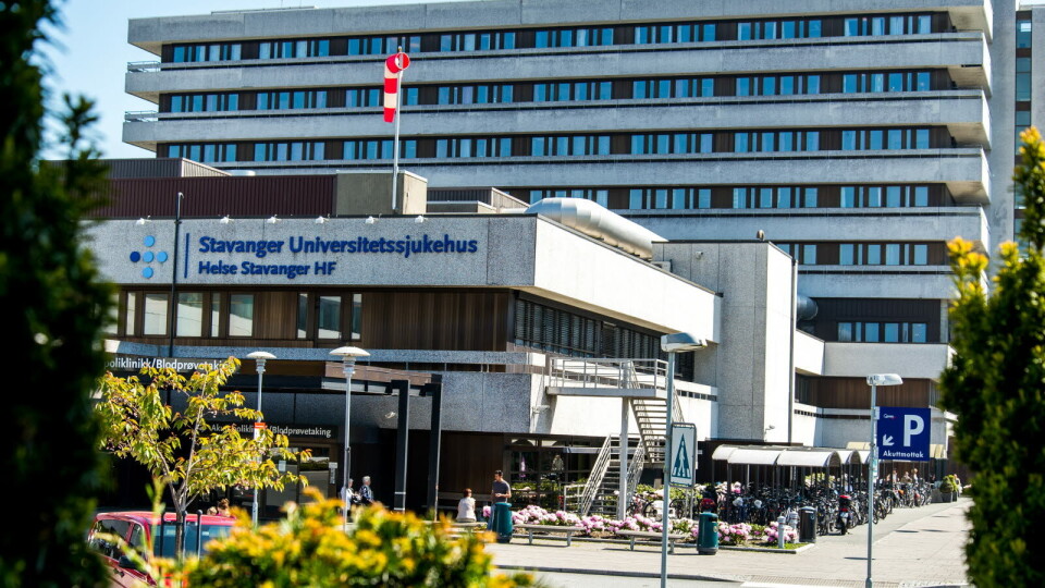 SENKES: Stavanger universitetssjukehus (SUS) var oppe på gult beredskapsnivå fra 30. desember. Nå senkes beredskapsnivået til grønt nivå igjen. Foto: Svein Lunde, Helse Stavanger Foto: SENKES: Stavanger universitetssjukehus (SUS) var oppe på gult beredskapsnivå fra 30. desember. Nå senkes beredskapsnivået til grønt nivå igjen. Foto: Svein Lunde, Helse Stavanger Foto: