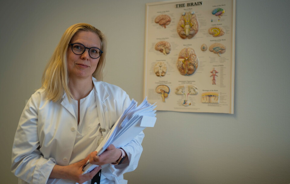 VERDIFULL KUNNSKAP: – Resultatene av studien kan forhåpentligvis gi råd og støtte til fremtidig bruk av HSCT, sier nevrolog Åslaug Lorentzen. Foto: Magne Geir Bøe VERDIFULL KUNNSKAP: – Resultatene av studien kan forhåpentligvis gi råd og støtte til fremtidig bruk av HSCT, sier nevrolog Åslaug Lorentzen. Foto: Magne Geir Bøe