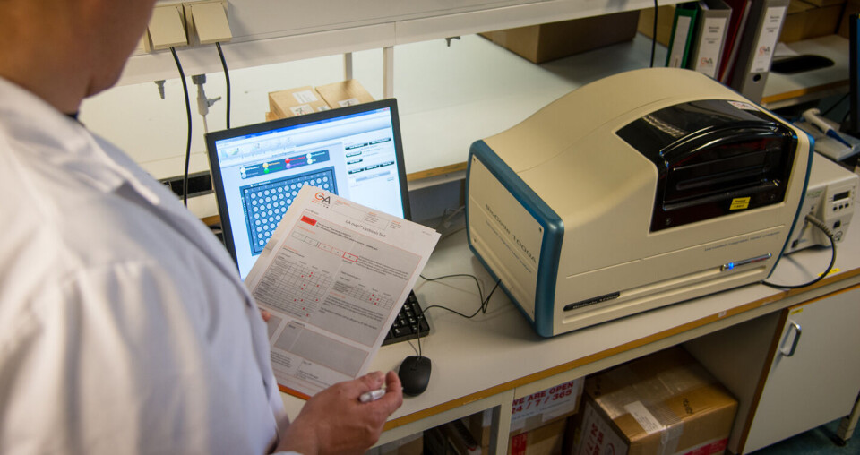GENTEST: Gentesten GA-map Dysbiosis test brukes til å diagnostisere irritable tarm-syndrom. Foto: Genetic Analysis