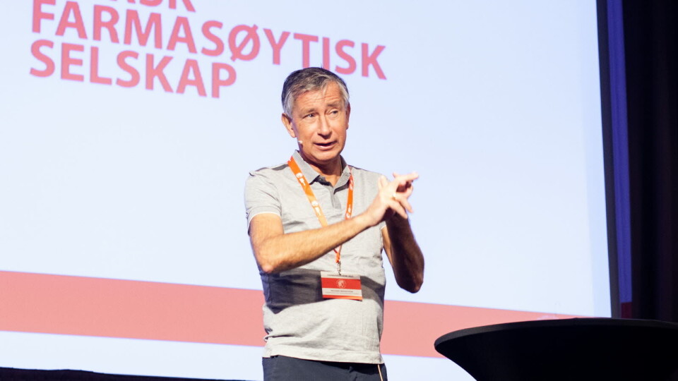 KLAR MENING: – Den store kraften til å innovere og skalere opp produksjon ligger hos det private, ikke i det offentlige, sa sa farmasøyt og vaksinekoordinator Richard Bergström under åpningen av Farmasidagene på Ullevål Meet tordag morgen. Foto: Lar Brock Nilsen KLAR MENING: – Den store kraften til å innovere og skalere opp produksjon ligger hos det private, ikke i det offentlige, sa sa farmasøyt og vaksinekoordinator Richard Bergström under åpningen av Farmasidagene på Ullevål Meet tordag morgen. Foto: Lar Brock Nilsen