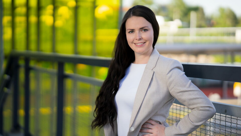 NY I INDUSTRIEN: – Jeg er veldig interessert i helsenæringen og den utviklingen som nå skjer med nye terapier og behandlingsmetoder, sier Karine Skaret, ny kommunikasjonssjef i Novartis Norge. Foto: