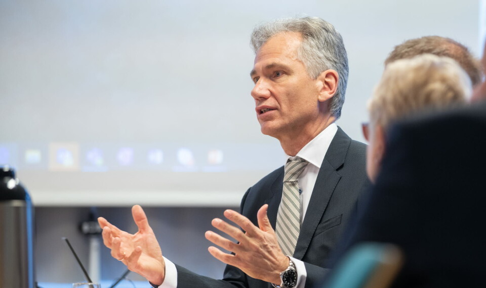 GIR MILLIONSTØTTE TIL VAKSINEUTVIKLING: – For CEPI handler dette om å bidra i utviklingsland, og det er allerede i dag over en milliard mennesker som er i risikosonen for å bli smittet av denne sykdommen, da primært i Afrika, Latin-Amerika og Sør-Øst-Asia. Chikungunya har rammet flere millioner mennesker så langt, sier Frederik Kristensen, nestleder i CEPI. Foto: Vidar Sandnes