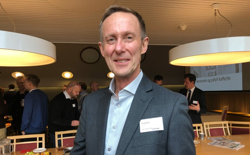 - Det gjelder å ikke havne for langt ned i skyttergravene i forhandlingene, sier SLV-direktør Audun Hågå. Foto: Lise Hjertaas