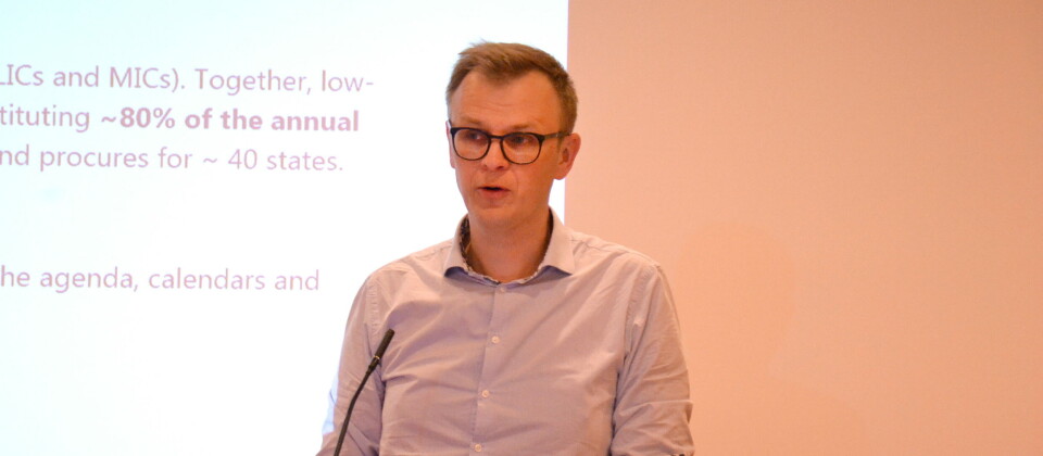 Gunnstein Norheim, direktør for Vaccine Science teamet i CEPI. Foto: Lars Brock Nilsen
