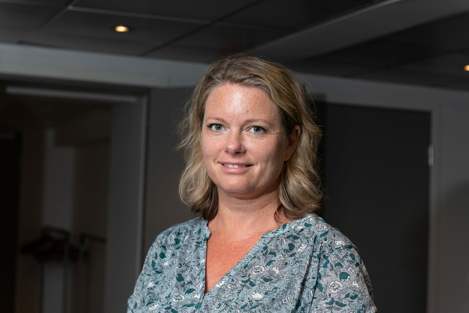 Line Storesund Rondan, avdelingsleder for samfunnskontakt og helseøkonomi i GSK Norge. Foto: Per Corneliussen