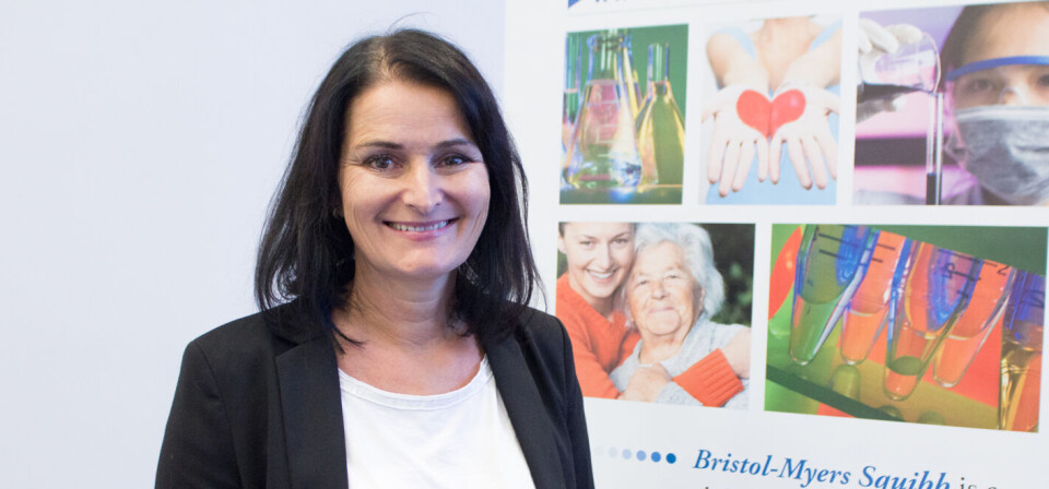 UTFORDRING? – Det kommer veldig mange nye immunterapier fremover som kan legges i «verktøykassen» til onkologene, men myndighetene ser på dette som en utfordring, sier Hilde Bech, country manager i Bristol-Myers Squibb. Her avbildet ved en tidligere anledning. Foto: Lasse Moe