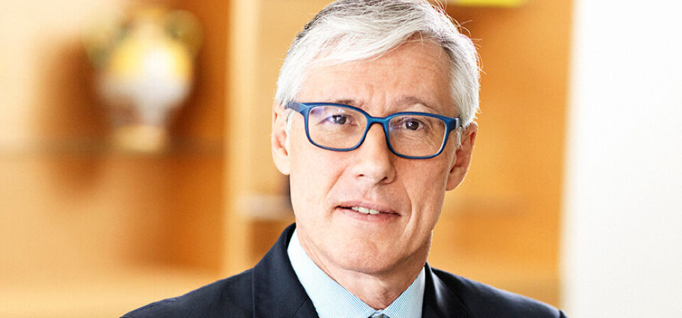 KJØPER HEMOFILI-SELSKAP: Sanofi, ved global toppleder Olivier Brandicourt. Foto: Sanofi