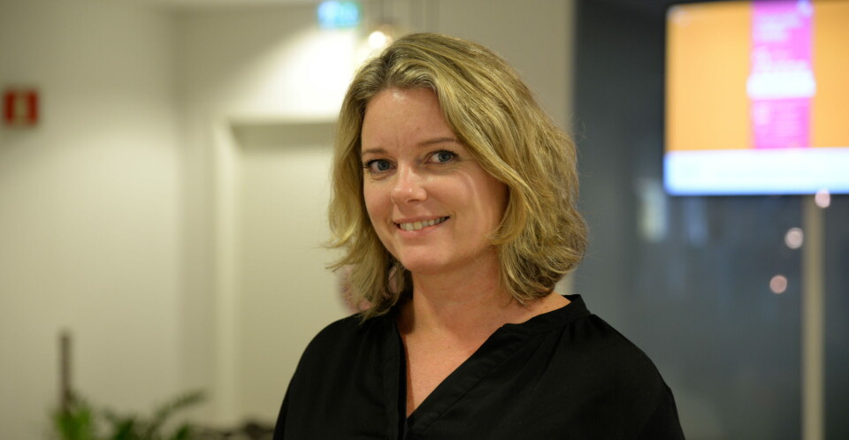 STORE MILJØMÅL: – De store initiativene er på et annet nivå i organisasjonen, og ikke en del av det som skjer her i Norge og i vår hverdag. Men vi jobber hele tiden med å gjøre de riktige tingene og ta de riktige valgene, sier Line Storesund Rondan i GSK Norge. Arkivfoto: LMI Foto: