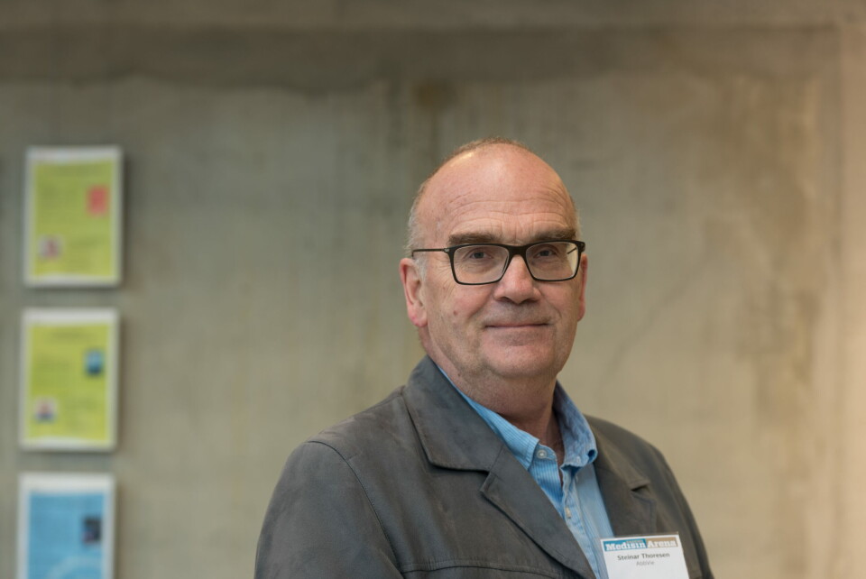Steinar Thoresen gir seg som medisinsk direktør i AbbVie Norge etter fem år, og skal nå jobbe med utvikling av kreft- og onkologilegemidler i Merck Norge. Foto: Per Corneliussen