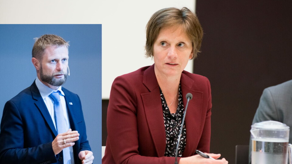 KRITISK TIL DELVIS ÅPNE PRISER: – Det tydeliggjør at hemmeligholdet i hovedsak handler om å holde legemiddelprisene skjult for den brede offentligheten, snarere enn lovens hensikt om å beskytte forretningshemmeligheter fra konkurrenter, skriver Kjersti Toppe (Sp) i et skriftlig spørsmål til helseminister Bent Høie (H). Arkivfoto: Dagens Medisin Foto: