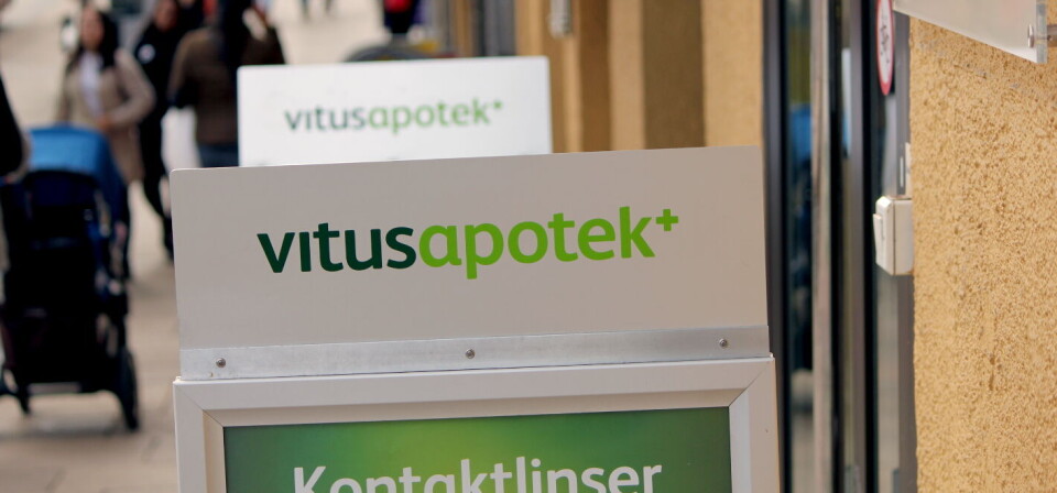 EIER VITUS: Norsk Medisinaldepot AS er blant annet eneeier av 224 Vitusapotek. Foto: Øyvind Bosnes Engen