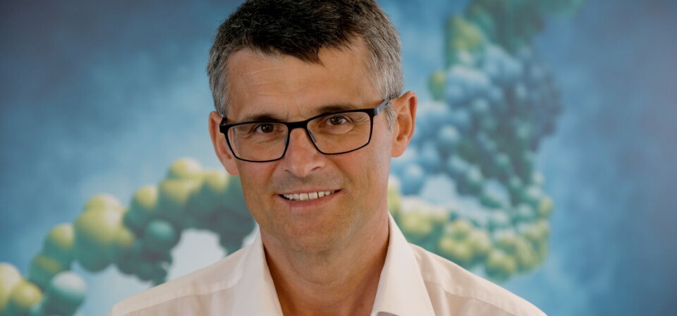 NY BAYER-SJEF: Jan Børge Jakobsen. Foto: Bayer AS
